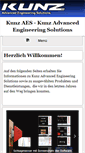 Mobile Screenshot of kunz-aes.com