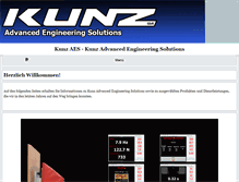 Tablet Screenshot of kunz-aes.com